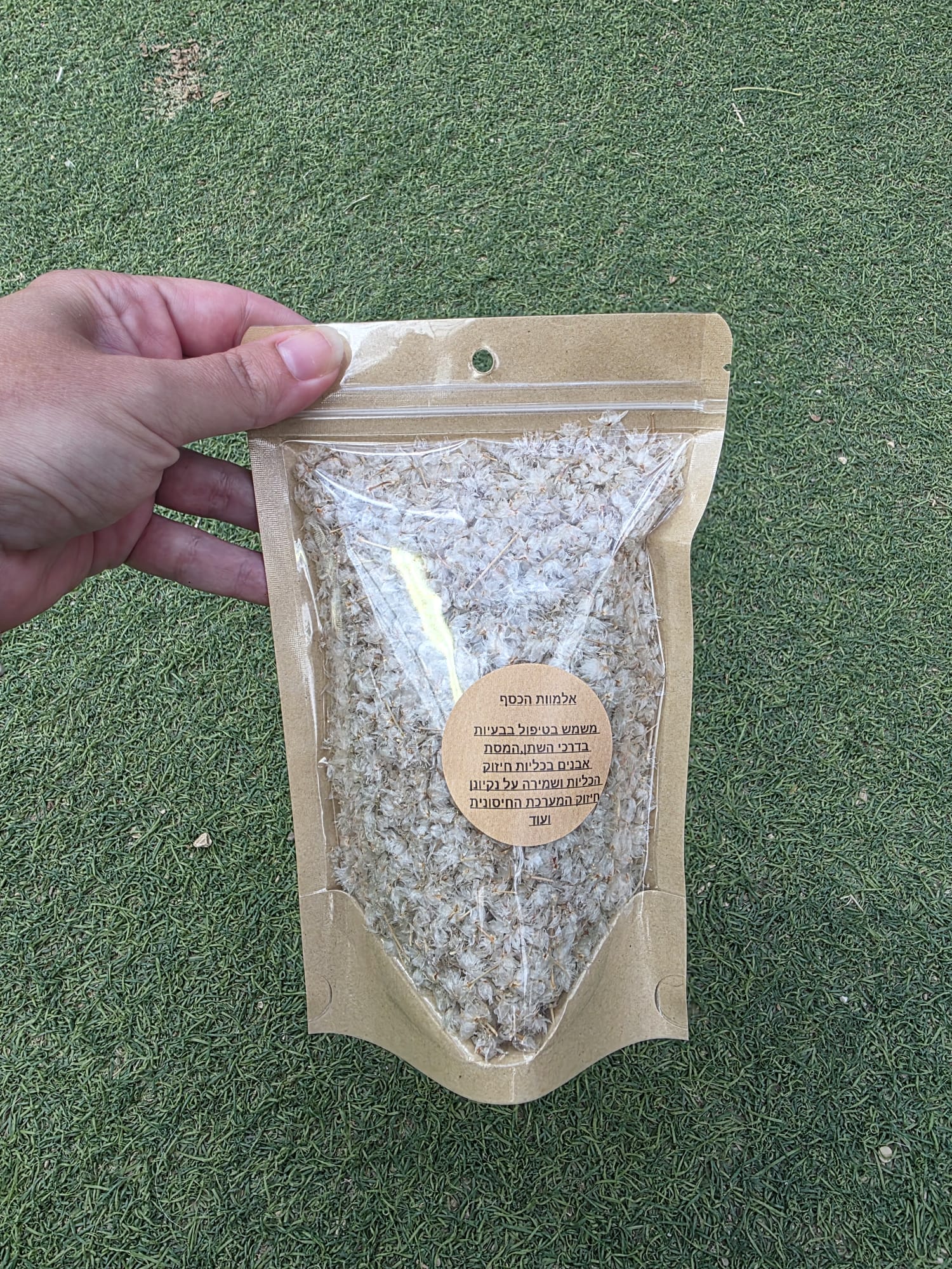 פרחי אלמוות הכסף מיובשים – Paronychia argentea