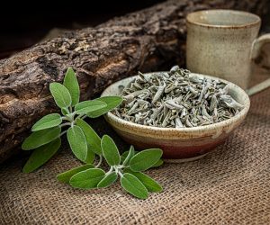 עלי מרווה משולשת לחליטת מרפא / Salvia fruticosa Mill