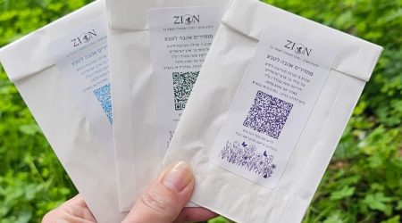 שקית זרעים של פרחי בר ארץ-ישראליים 🌱